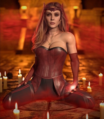 Wanda maximoff x Spiderman comic porn thumbnail 001