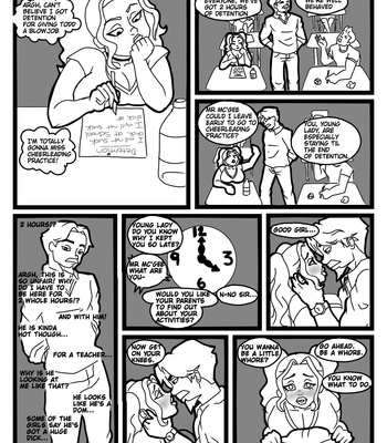Detention Fun comic porn sex 2