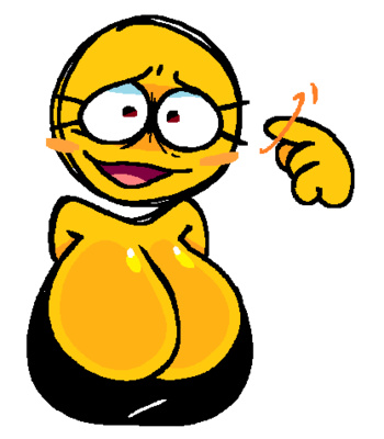 Big Boobed Emoji Girl comic porn sex 2