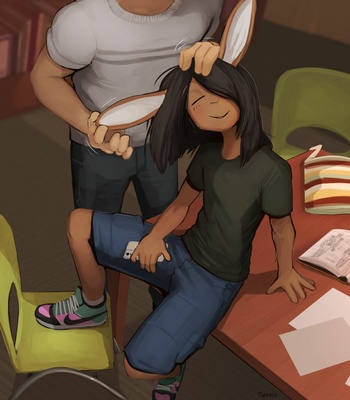 Quiet Library comic porn sex 2