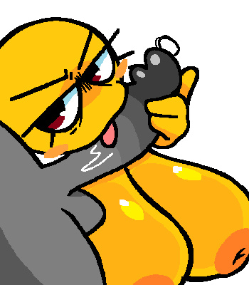 Big Boobed Emoji Girl comic porn sex 9