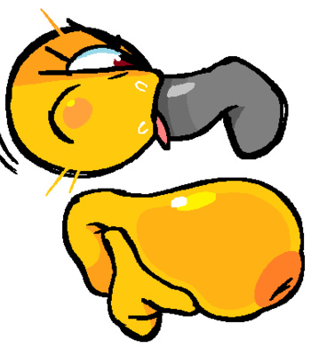 Big Boobed Emoji Girl comic porn sex 10