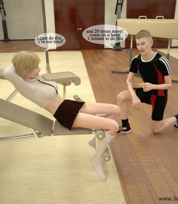 3D Futanari Test of Physical Culture comic porn sex 4