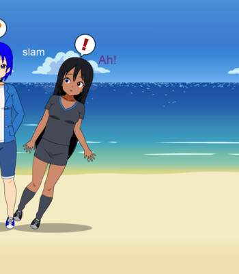 A run in at the beach comic porn sex 4