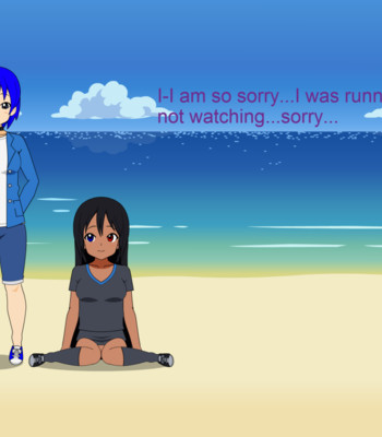 A run in at the beach comic porn sex 5