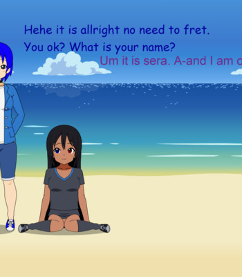 A run in at the beach comic porn sex 6