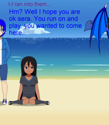 A run in at the beach comic porn sex 8