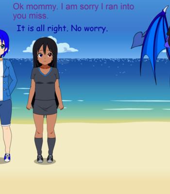 A run in at the beach comic porn sex 9