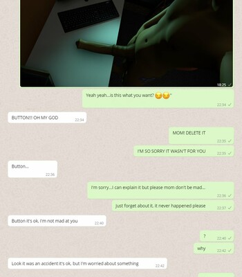 Accidental Chat comic porn sex 1