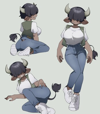 American Bison Girl comic porn thumbnail 001