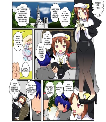 [Ameshoo (Mikaduki Neko)] Anata mo Shisutā ❤ | You’re A Sister ❤ (Halloween) comic porn sex 1