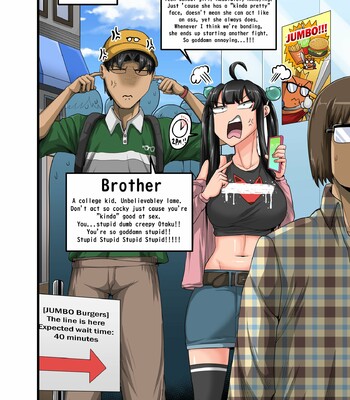 Annoying (Step) Sister Needs to be Scolded!! – Part 3 [English] comic porn sex 2