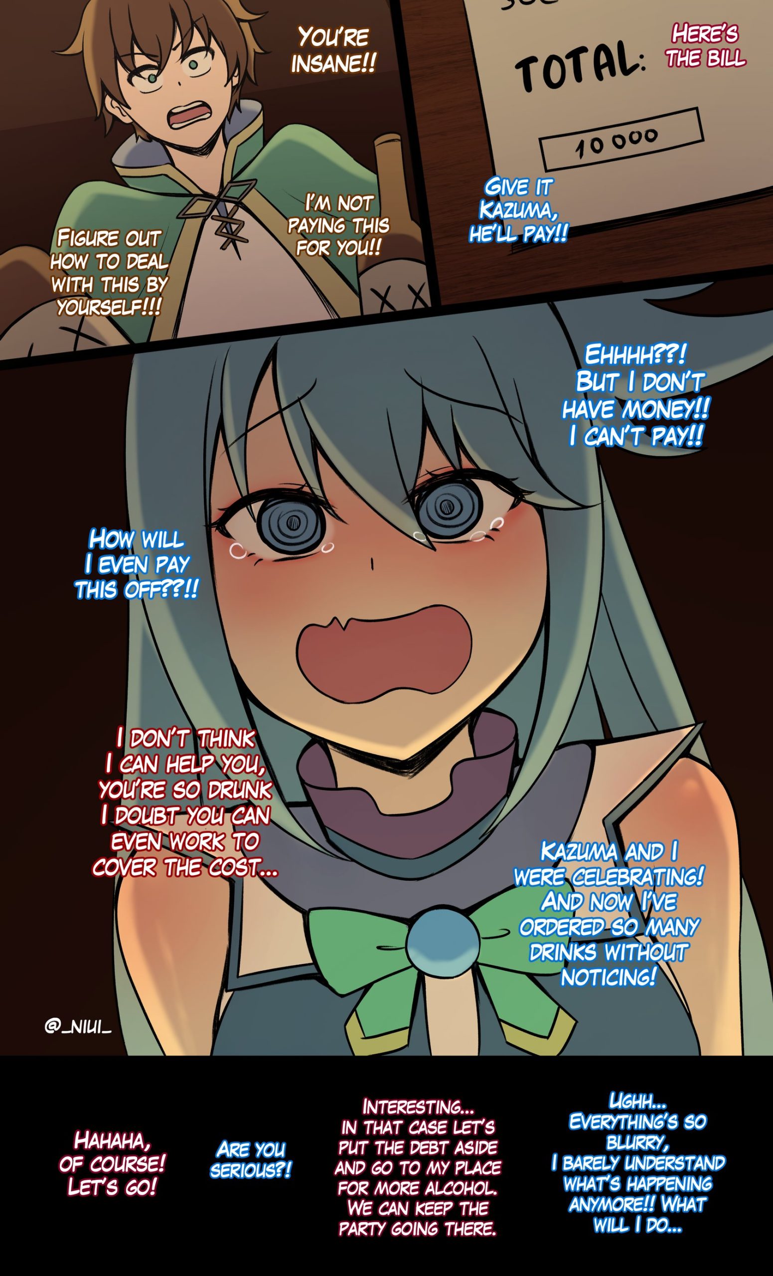 Aqua comic porno