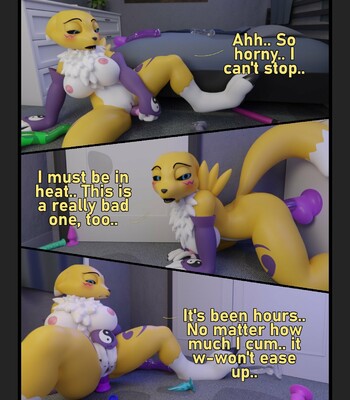 (Bacn) Renamon’s Breeding Season comic porn sex 3