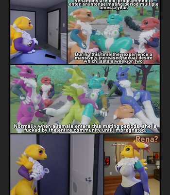 (Bacn) Renamon’s Breeding Season comic porn sex 8