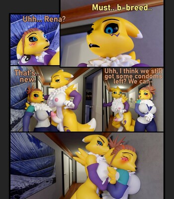 (Bacn) Renamon’s Breeding Season comic porn sex 11