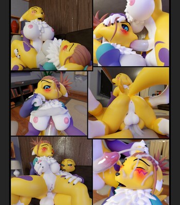 (Bacn) Renamon’s Breeding Season comic porn sex 18