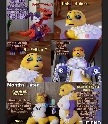 (Bacn) Renamon’s Breeding Season comic porn sex 20