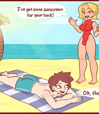 Beach time fun[red7cat] comic porn sex 1