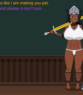 Busted by the amazon chief comic porn sex 6