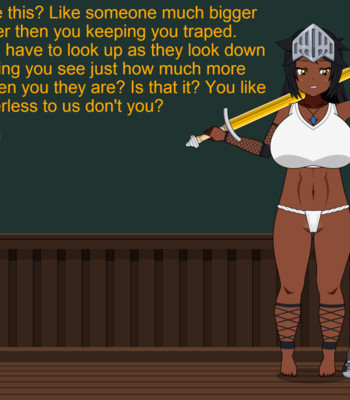 Busted by the amazon chief comic porn sex 8