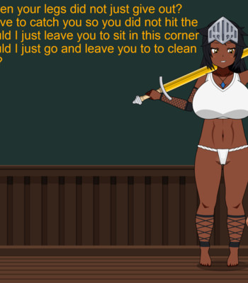 Busted by the amazon chief comic porn sex 9