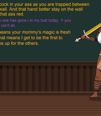 Busted by the amazon chief comic porn sex 14