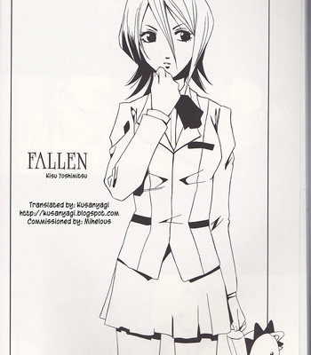 (C65) [Tax inn (Kisu Yoshimitsu)] FALLEN (Bleach) [English] comic porn sex 6