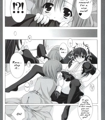 (C71) [Shounen x Shoujo (Kisaragi Mizu)] Omochikaeri! (Higurashi no Naku Koro ni) [English] comic porn sex 7
