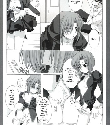 (C71) [Shounen x Shoujo (Kisaragi Mizu)] Omochikaeri! (Higurashi no Naku Koro ni) [English] comic porn sex 11