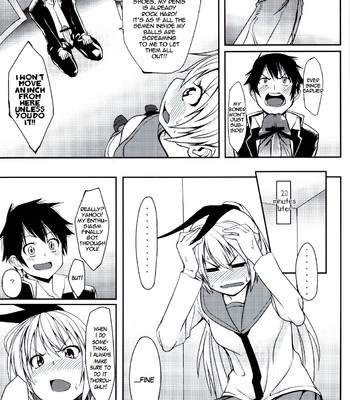 (C83)[Seniman Kartun (Kosuke Haruhito)] Footjob (Nisekoi) [English] comic porn sex 4