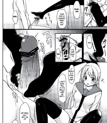 (C83)[Seniman Kartun (Kosuke Haruhito)] Footjob (Nisekoi) [English] comic porn sex 5