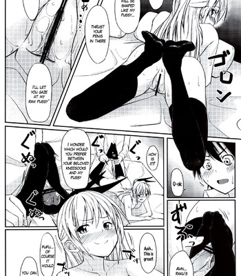 (C83)[Seniman Kartun (Kosuke Haruhito)] Footjob (Nisekoi) [English] comic porn sex 11