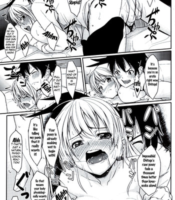 (C83)[Seniman Kartun (Kosuke Haruhito)] Footjob (Nisekoi) [English] comic porn sex 14