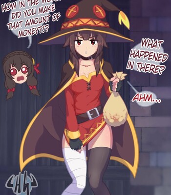 Cecily × Megumin comic porn thumbnail 001