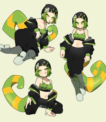 Chameleon Girl comic porn sex 1