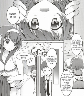 Cheer Haru (The Melancholy of Haruhi Suzumiya) [English] comic porn sex 2