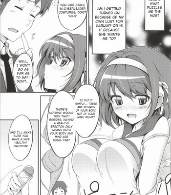 Cheer Haru (The Melancholy of Haruhi Suzumiya) [English] comic porn sex 4