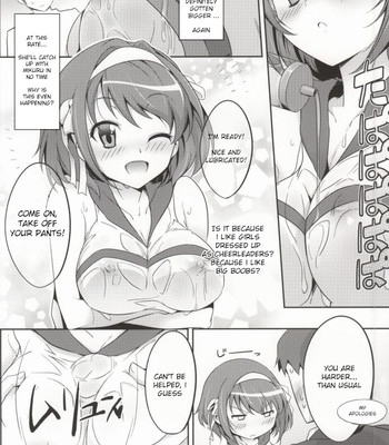 Cheer Haru (The Melancholy of Haruhi Suzumiya) [English] comic porn sex 5