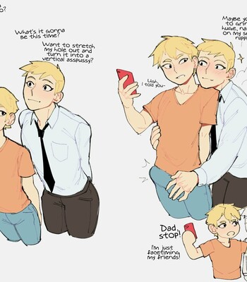 Dad n son [cheesecrumbles] comic porn sex 3