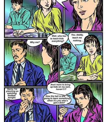 Daughter is taught how to give blowjob [English] comic porn sex 2