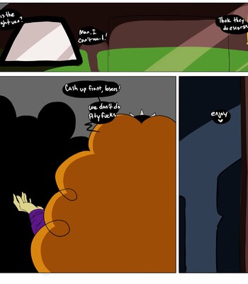 Dazzling’s van comic porn sex 3