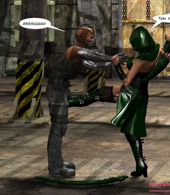 DC Comics – [MrBunnyArt] – Comics #2 – Miss Arrow vs Cain (special Miss Green Arrow / Olivia Queen) comic porn sex 9
