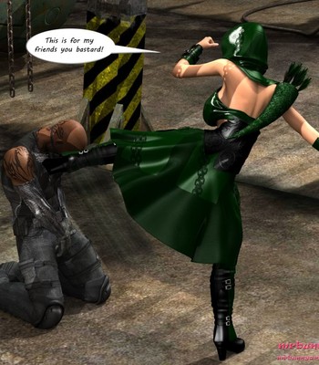 DC Comics – [MrBunnyArt] – Comics #2 – Miss Arrow vs Cain (special Miss Green Arrow / Olivia Queen) comic porn sex 10