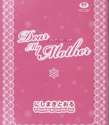 Dear my mother ch. 1-2 comic porn sex 5