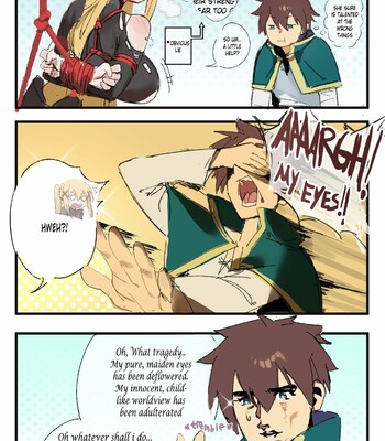 ♡ Dorkness x Kazuma comic porn sex 2