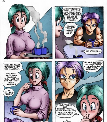 Dragon Ball Z Time Travel comic porn sex 2