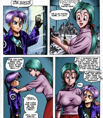 Dragon Ball Z Time Travel comic porn sex 3