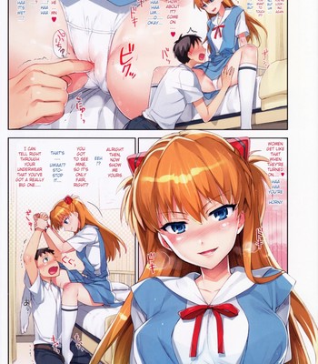 Ecchi de Do S na Asuka Senpai – Sex with the Super-Sadistic Asuka-senpai [UNCENSORED] comic porn sex 4