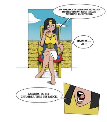 Egyptian Queen comic porn sex 1
